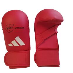 Накладки Adidas для Карате WKF. Червоні.