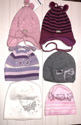 Распродажа демисезонные шапки девочка р 40-48