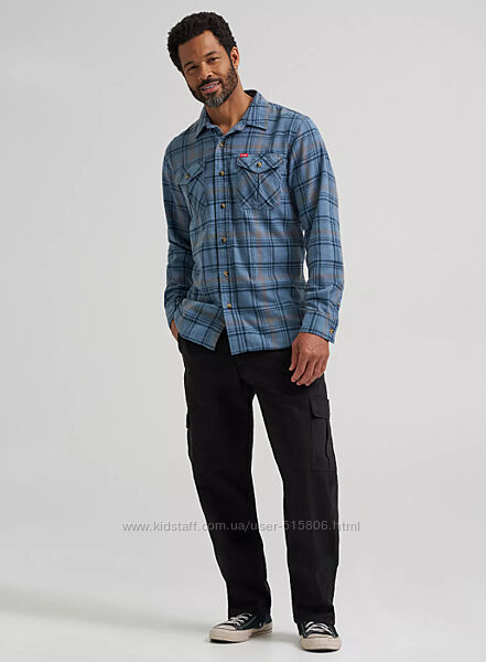 WRANGLER Cargo штаны на флисе оригинал из США р.32,34,36,38