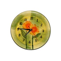 Годинник-тарілка для кухні настінний кварцевий
