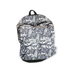 Рюкзак міський молодіжний, шкільний з совами Go Pack