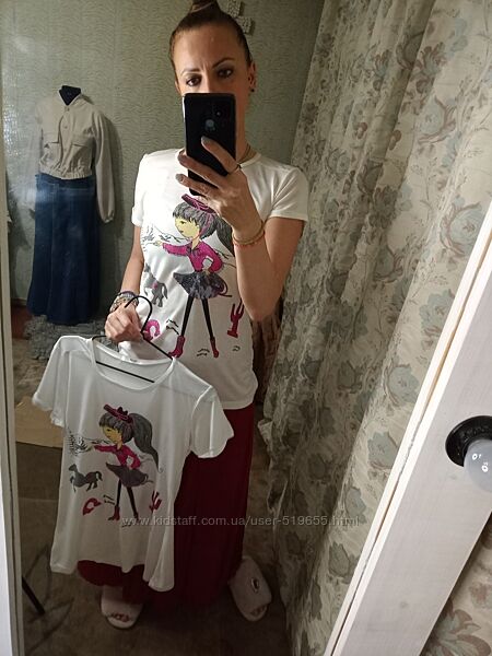 Футболочки жіночі принт дівчинка недорогі, але топ якості art0118