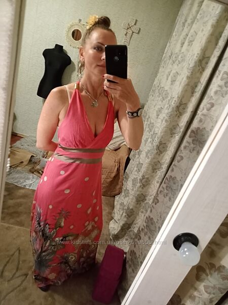 Сарафан корал квіти Juicy Couture