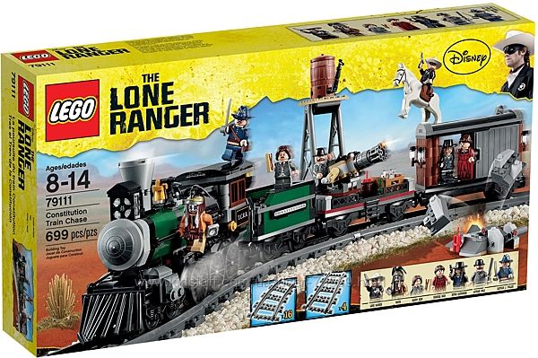 Lego The Lone Ranger 79111 Преследование поезда