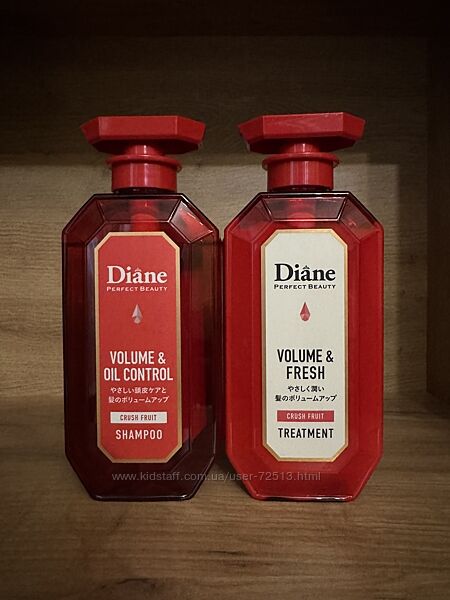 Diane Volume & Oil Control шампунь та бальзам Японія