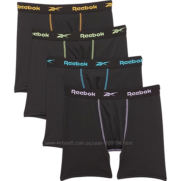 4 шт термотрусы Влагоотводящие боксеры Reebok Оригинал США