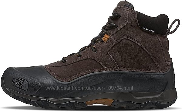 Зимние теплые водонепроницаемые ботинки The North Face Snowfuse Boots -32С 