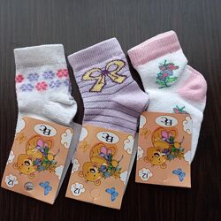 Шкарпетки для дівчинки, 12 розмір