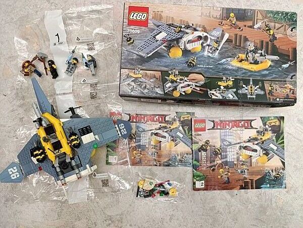 Оригінал Lego Ninjagо Бомбардувальник Морський диявол 70609 лего ніндзяго
