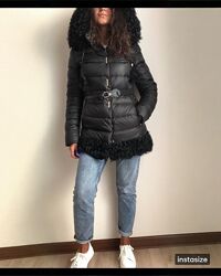 Пуховик vininus з натуральним хутром