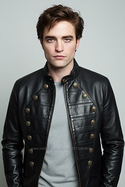 Куртка кожаная байкерская мужская XXL новая с бирками натуральная кожа