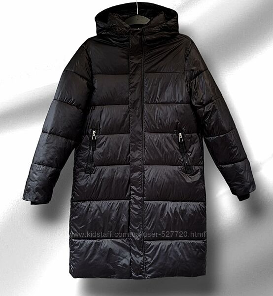 Жіноча демісезонна куртка, єврозима, подовжена, модель унісекс, див. заміри