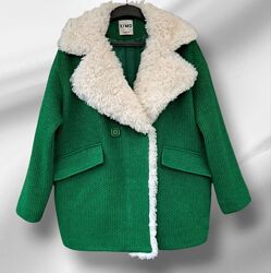 Жіноче демісезонне пальто, стильне фабричне пальто, пальто женское, оверсайз