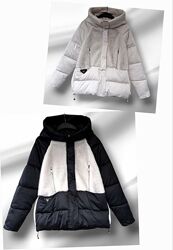 Жіноча зимова куртка, єврозима, холодна весна-осінь, оверсайз, женская куртка