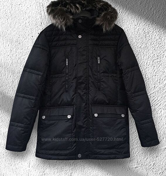 Чоловіча зимова куртка, пуховик, батал 60р. , мужская зимняя куртка