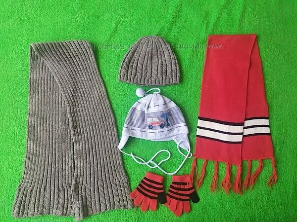 Комплекты деми шапки, шарфы CHICCO на 1 - 3 года