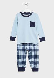 Хлопковая пижама для мальчиков Minoti р.80-92