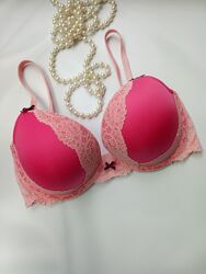 Бюстгальтер пуш ап Victoria&acutes secret dream angels push up pigeonnant 75DD 