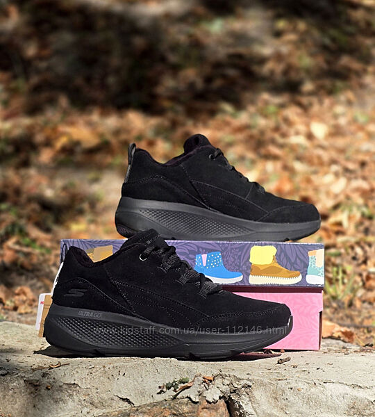 Жіночі черевики Skechers On-The-Go Elevate оригінал. Натуральна замша.