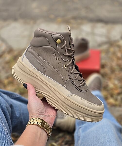 Жіночі черевики Puma Mayra оригінал. Натуральна шкіра.