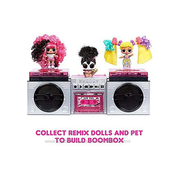 L. O. L. Surprise Remix Hair Flip Dolls, музыкальный сюрприз Ремикс