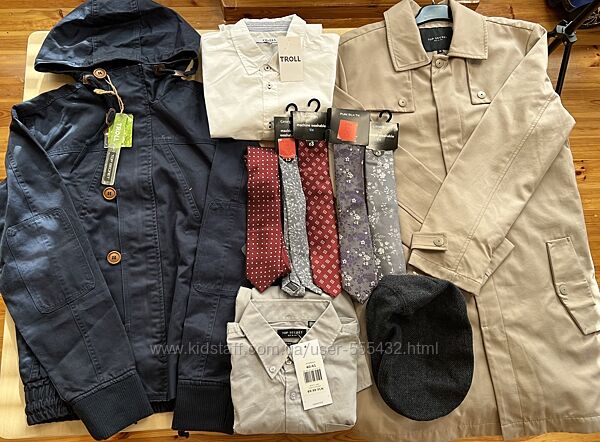 Лот нового чоловічого одягу р. S/M.