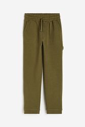 Флисовые штаны джоггеры H&M 8-9Y