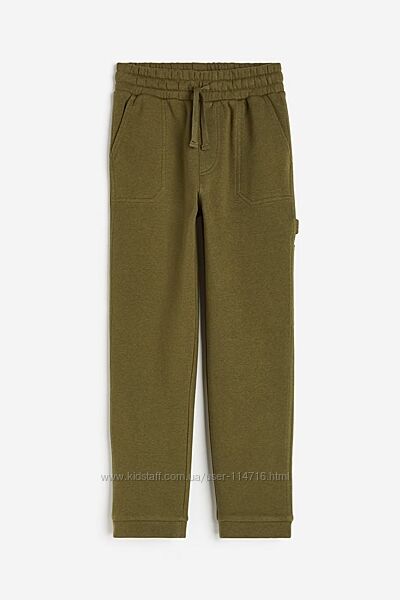 Флисовые штаны джоггеры H&M 8-9Y