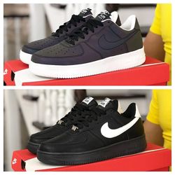 Мужские кроссовки Nike Air Force Af 1 хамелеоны и черные