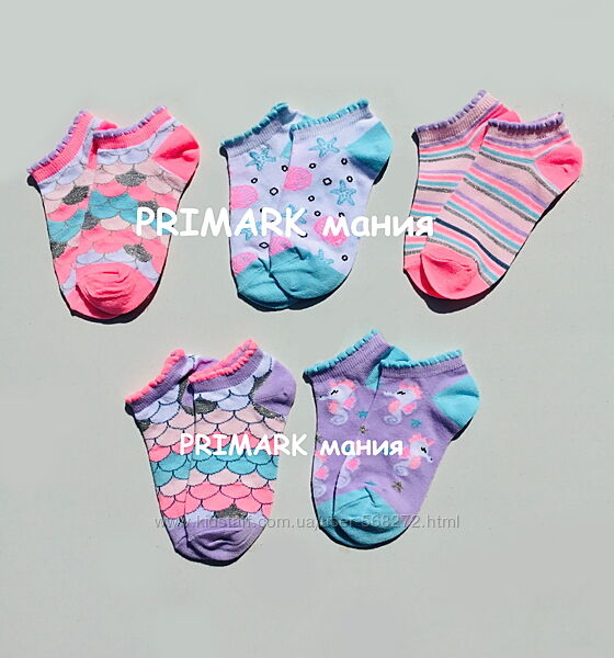 Низкие носки для девочки Primark