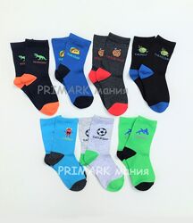 Шкарпетки для хлопчика Дні тижня  23-26 євр Primark