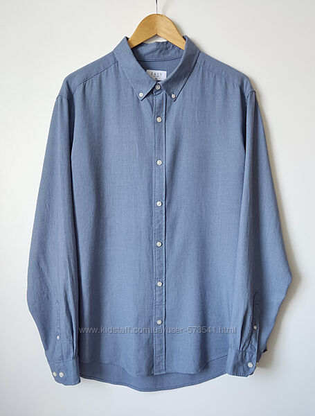 Блакитна лляна сорочка EASY 1973