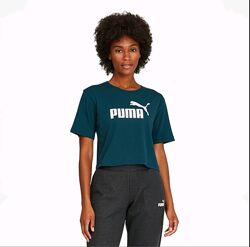 Женская укороченная футболка PUMA р. М