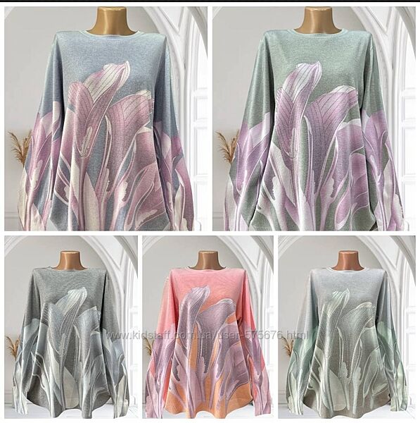 48-54 полубатал светр кашемір Фабричний Китай