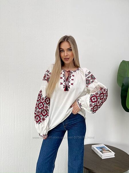 M, L блуза вишиванка