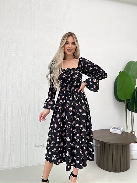 42-48 сукня софт ніагара 7 принтів