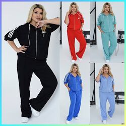 50-52, 54-56, 58-60 прогулочний костюм двунитка пен&acuteє