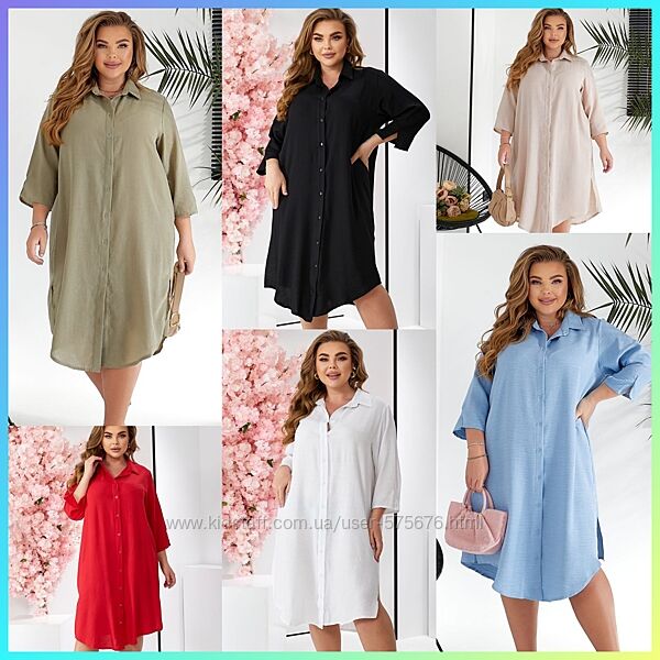 50-52, 54, 56 Жіноча сорочка-туніка