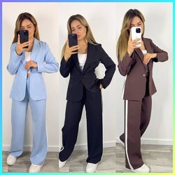 42,44,46,48 костюм креп костюмний