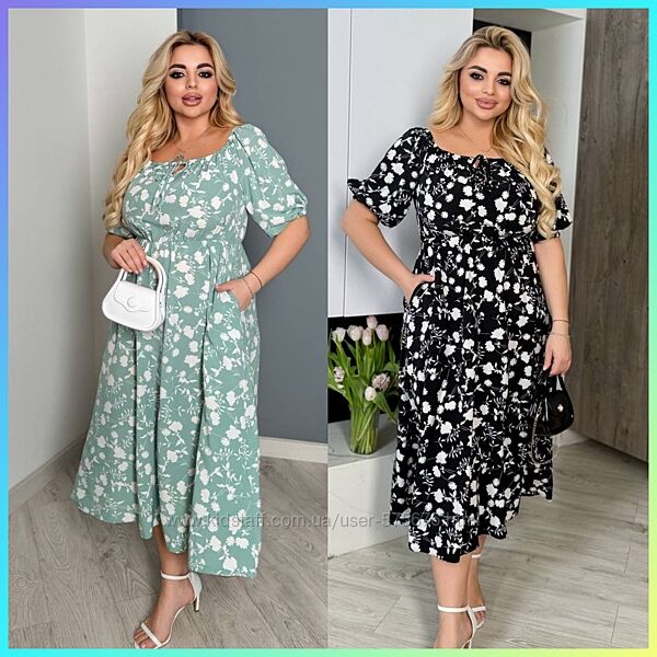 р.50 до 64р. Сукня софт