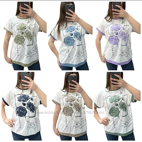 48-50, 52-54, 54-56 Футболка з 3d принтом котон