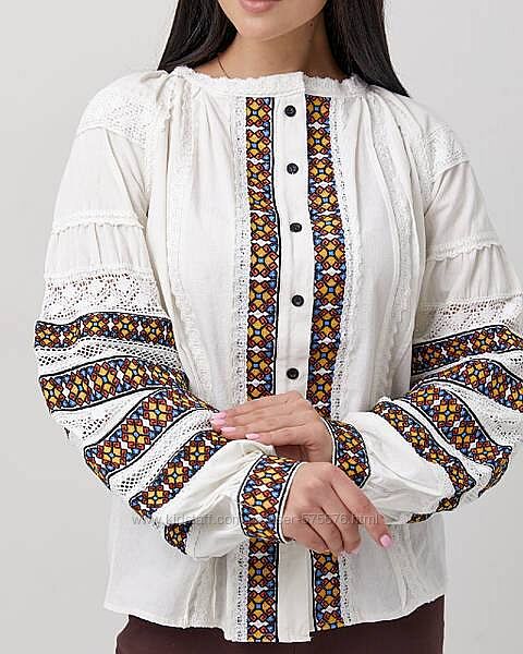 S, M, L блуза-вишиванка