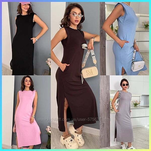 42-44, 46-48, 50-52 сукня прямого крою кулір