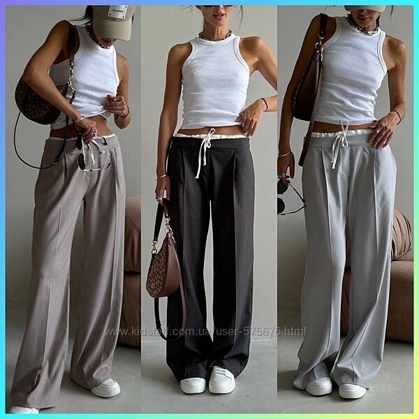 S, M брюки костюмка преміум