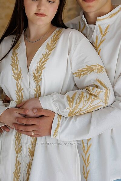 S, M, L Жіноча сукня вишиванка сучасна мережка вишита парні