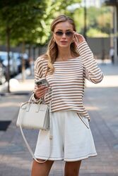 S-M, M-L Жіночий костюм бавовна з шортами з кофтою літній