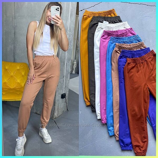 42-44, 46-48 Жіночі штани турецький трикотаж