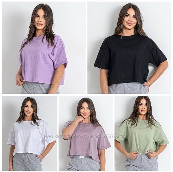 44-50 футболка скорочена