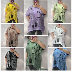 54-58 футболка котон супер батал оверсайз