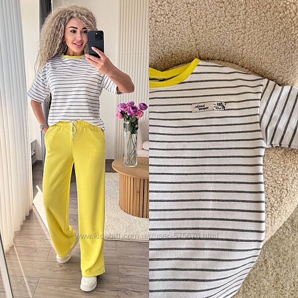 42-44, 46-48 Чудовий, комфортний комплект з натуральної тканини